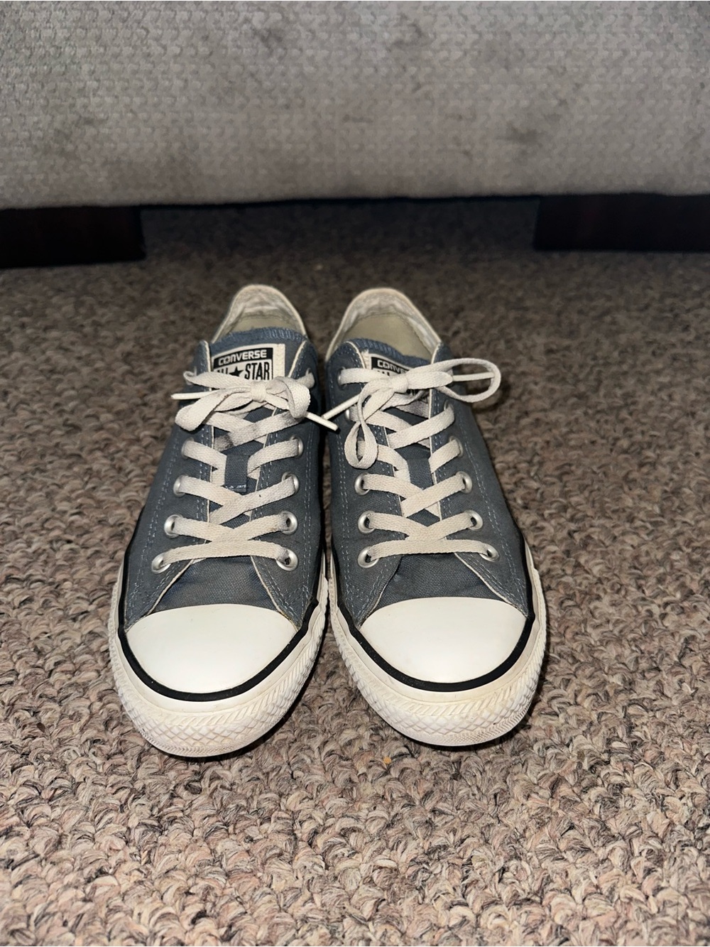 Converse Chuck Taylor All Star Low Top Sneakers - Light Blue - Picture 1 of 6